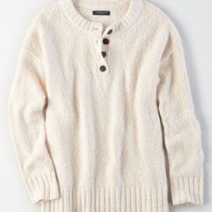super soft button up sweater
